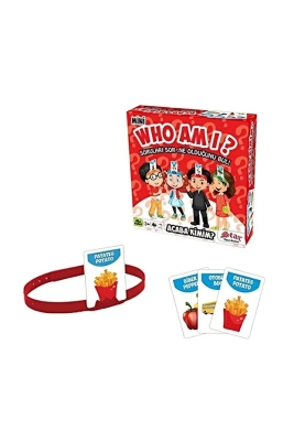Acaba Kimim? Mini Who Am I ? Soruları Sor Ne Olduğunu Bul ! Aile Eğitici Akıl Ve Zekâ Oyunu