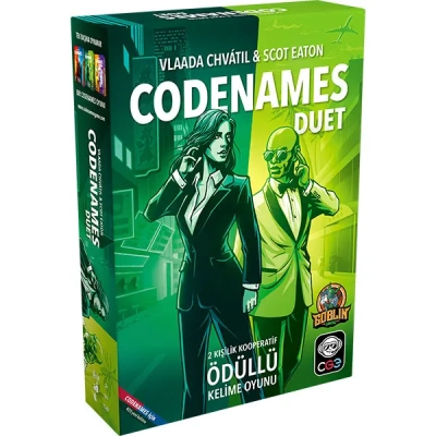 Codenames: Duet Kutu Oyunu ( Yeni Sürüm ) (Türkçe)