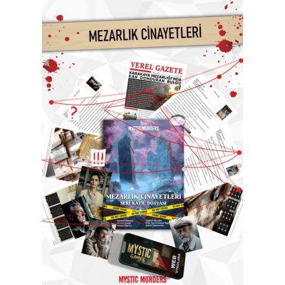 Dedektiflik Cinayet Çözme Oyunu - Mezarlık Cinayetleri