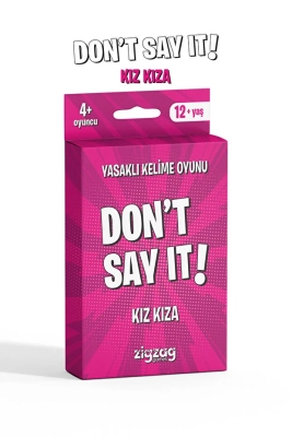 Don't Say It! – Kız Kıza | Yasaklı Kelime Oyunu