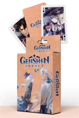 Genshin Anime İskambil Poker Kartı