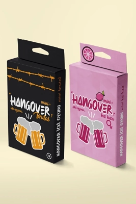 Mini Hangover 2li set - Brutal ve Kız Kıza içki Oyunu