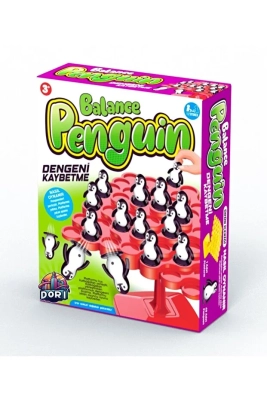 Penguen Denge Ebeveyn Çocuk Etkileşimi Oyunu Eğitici Oyuncak Kutu Oyunu Denge Oyunu