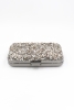 032 1700 Platin Taşlı Abiye Çanta Gece Çantası Clutch