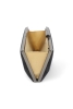 064 278 Siyah Dalgalı Abiye Çanta Gece Çantası Clutch