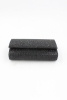 064 450 Siyah Full Kristal Taşlı Abiye Çanta Gece Çantası Clutch