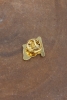 089 5000 Gold Bayrak Yaka Rozeti