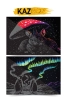 Kazboz Scratch Art - Kazıma Sanatı Hobi Seti 1