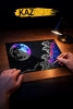 Kazboz Scratch Art - Kazıma Sanatı Hobi Seti 1