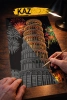 Kazboz Scratch Art - Kazıma Sanatı Hobi Seti 2