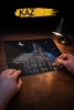 Kazboz Scratch Art - Kazıma Sanatı Hobi Seti 3